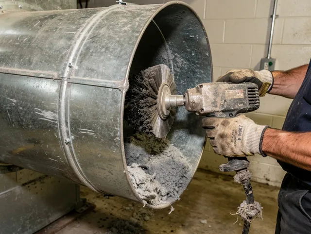 Industrial-grade dryer vent cleaning by San Marino Dryer Vent Cleaning in San Marino
